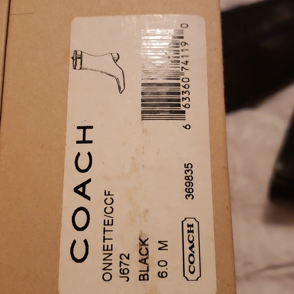 Coach Leather Boots - Picture 9 of 10